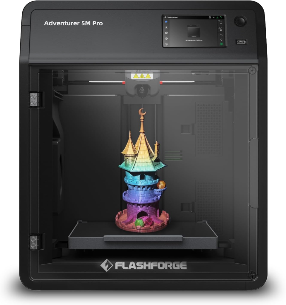 FLASHFORGE Adventurer 5M Pro 3D Printer Review – High-Speed, Smart, and Reliable
